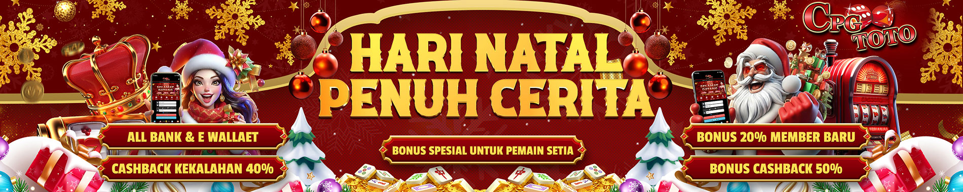 Promosi Natal di Situs Resmi CPGTOTO